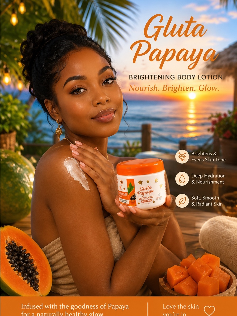 Brightening Body Lotion — Orange